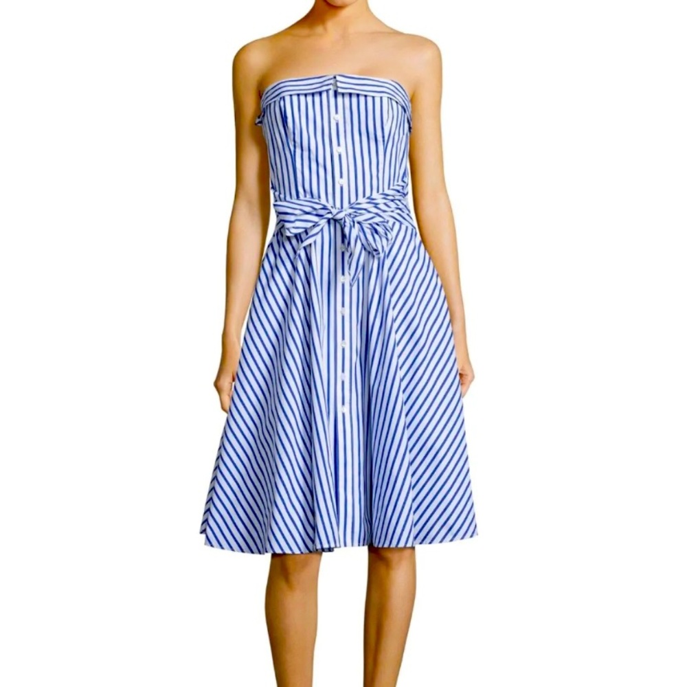 Gorgeous NWT Ralph Lauren dress with removable straps.